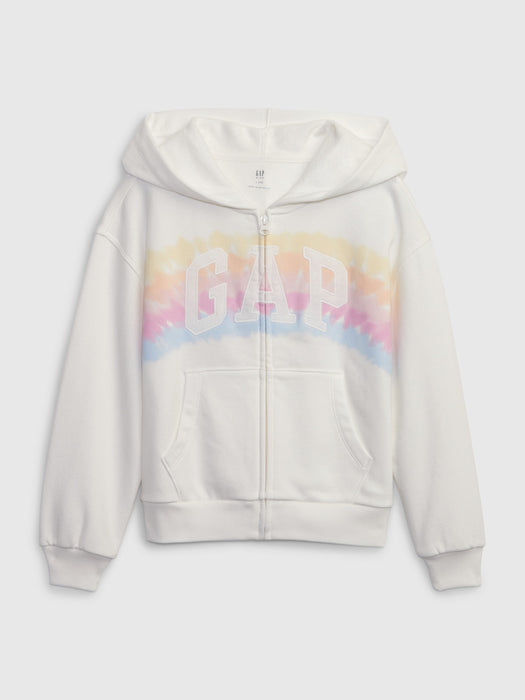 Kids Vintage Soft Gap Logo Zip Hoodie