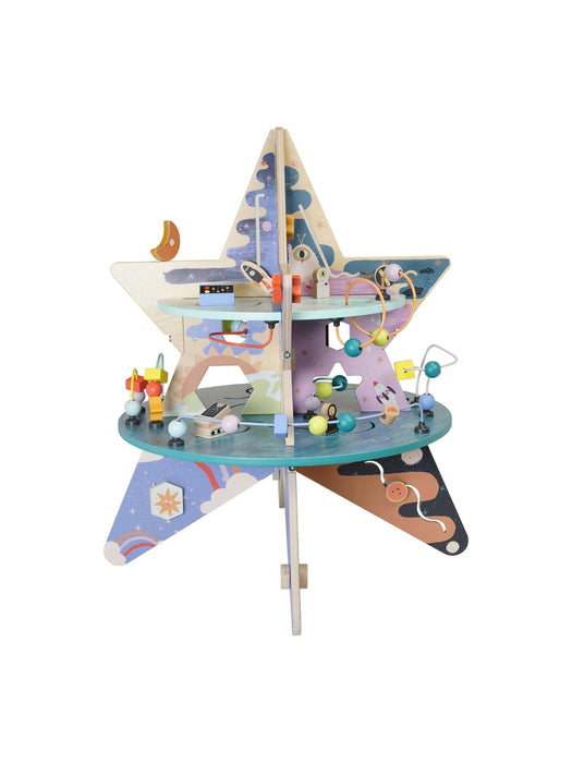 Celestial Star Explorer Toddler Wooden Activity Center