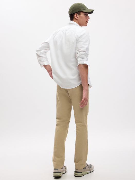 Modern Khakis in Straight Fit with GapFlex