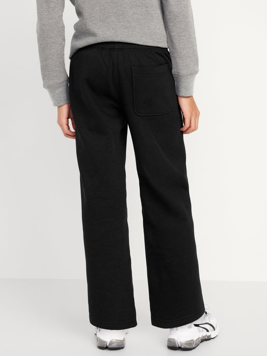 Straight Fleece Sweatpants for Boys