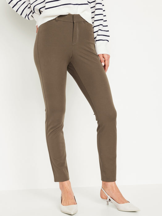 High-Waisted Pixie Skinny Ankle Pants