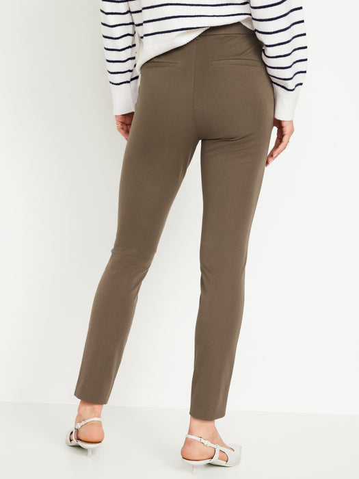 High-Waisted Pixie Skinny Ankle Pants