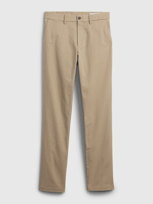 Modern Khakis in Straight Fit with GapFlex