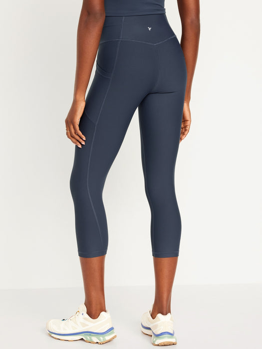 High-Waisted PowerSoft Crop Leggings