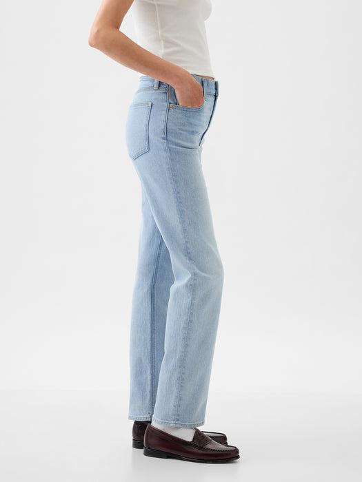 High Rise '90s Straight Jeans