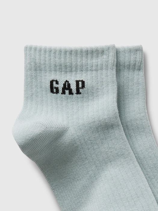 Gap Logo Quarter Crew Socks