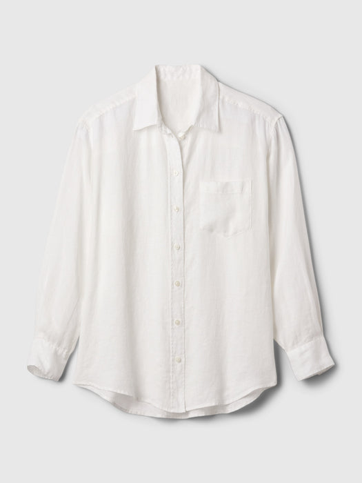 100% Linen Big Shirt