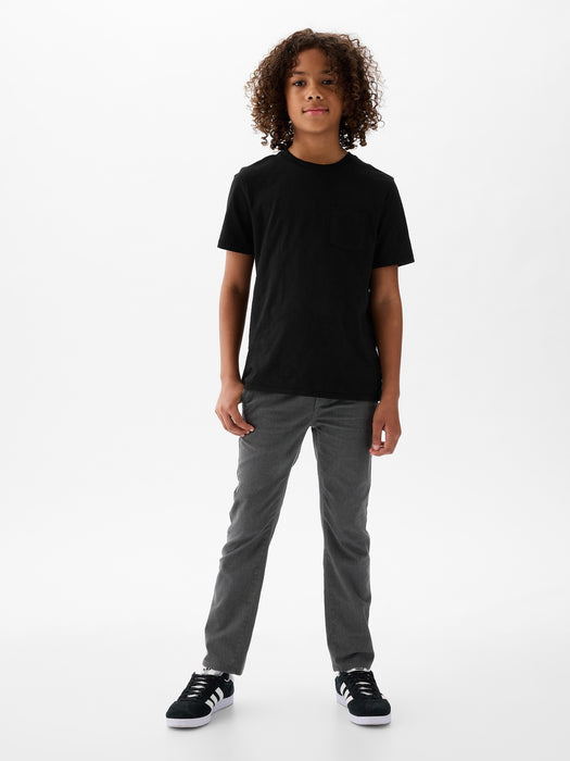 Kids Uniform Straight-Fit Stretch Khakis