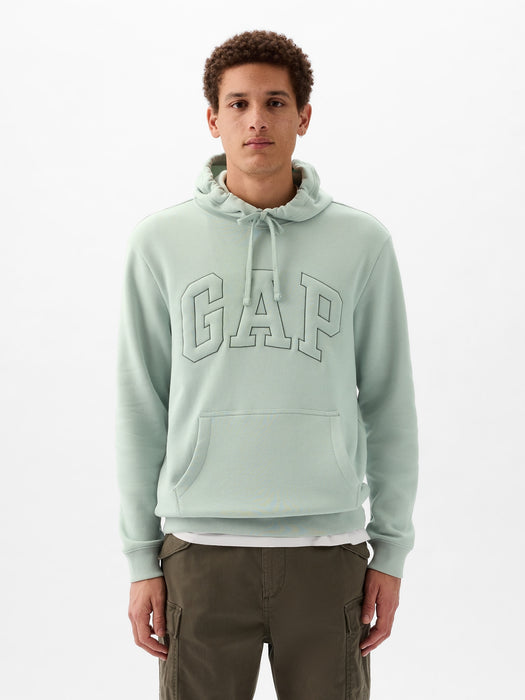 Puff Gap Arch Logo Hoodie