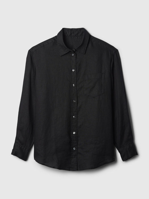 100% Linen Big Shirt