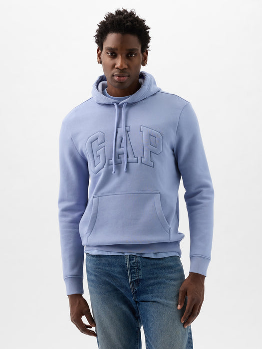 Puff Gap Arch Logo Hoodie