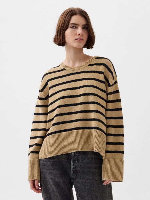 24/7 Split-Hem Shrunken Sweater