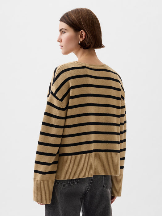 24/7 Split-Hem Shrunken Sweater