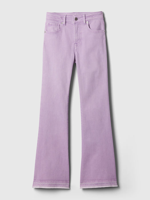 Kids High Rise '70s Flare Jeans