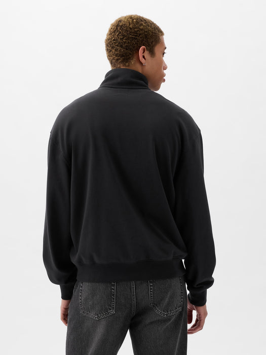 Mini Logo Half-Zip Pullover