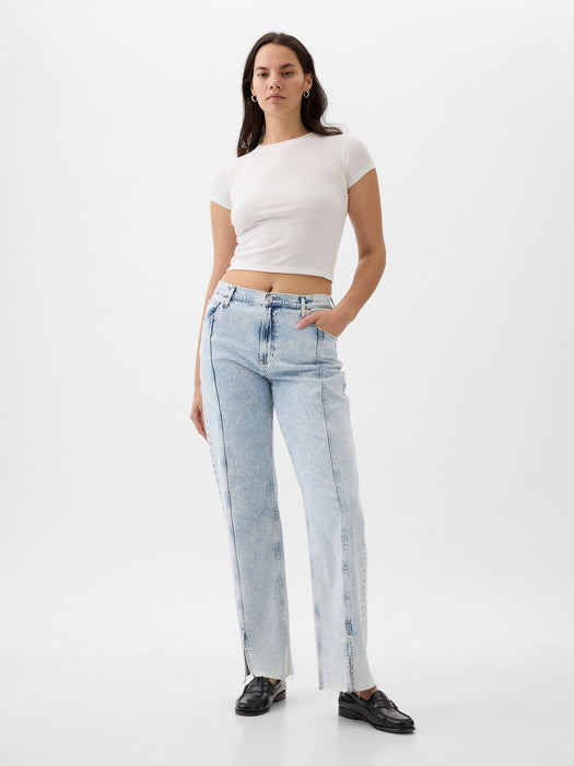 Mid Rise '90s Loose Jeans