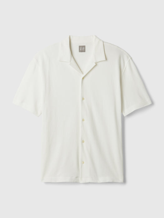 Pique Oxford Shirt