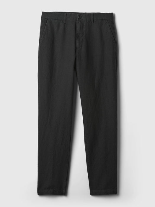 Linen-Cotton Trousers in Slim Fit