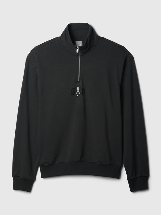 Mini Logo Half-Zip Pullover