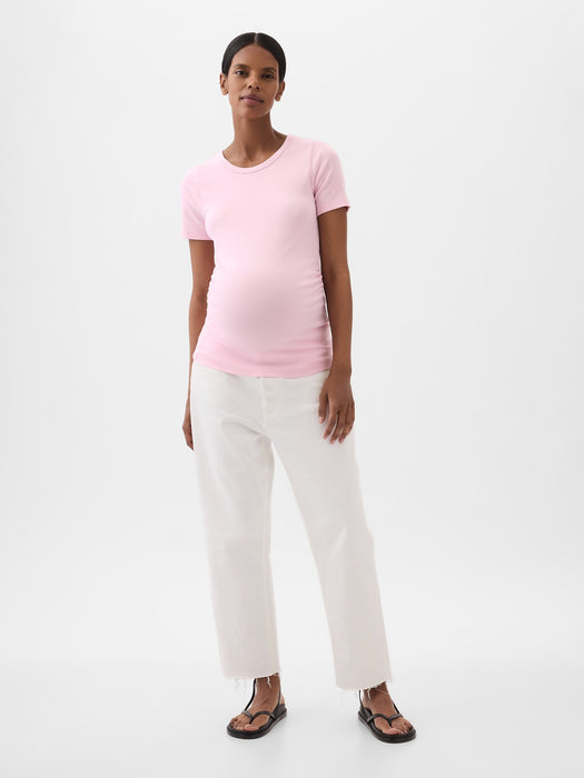 Maternity Modern Crewneck T-Shirt