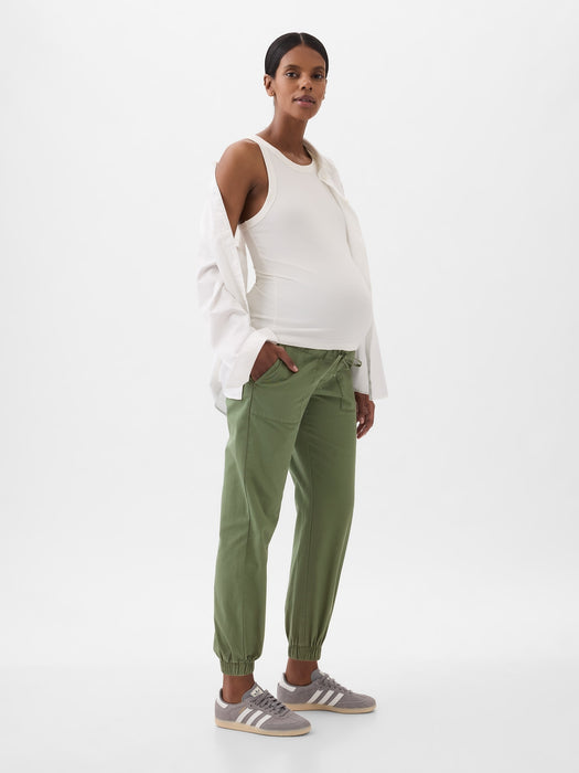 Maternity Full Panel Utility Joggers