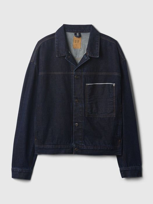 Relaxed Selvedge Denim Icon Jacket