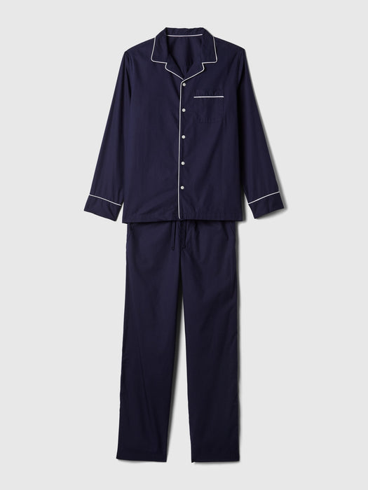 Adult Poplin Pajama Set