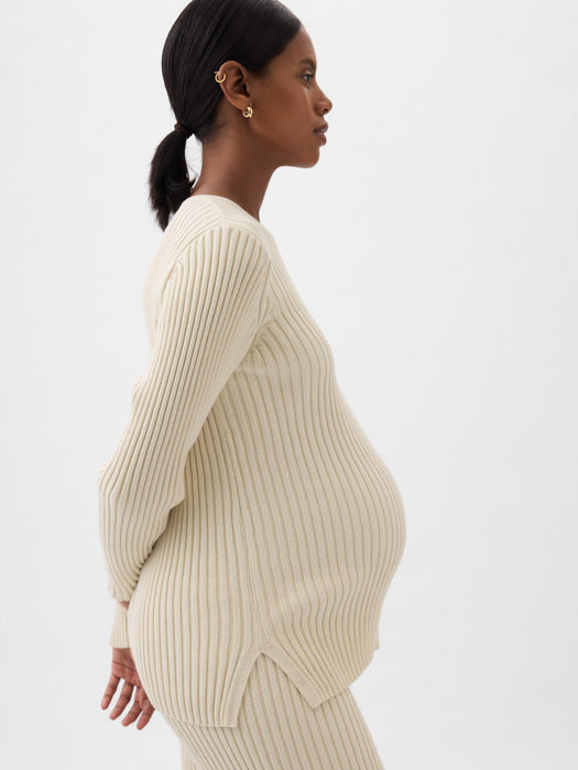 Maternity Rib Sweater