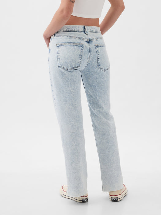 Mid Rise '90s Loose Jeans