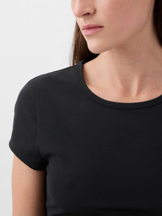 GapFit Studio Rib Cropped T-Shirt