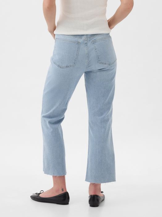 High Rise Kick Fit Jeans