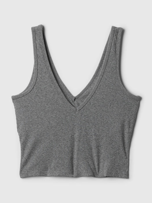 GapFit Studio Rib V-Neck Brami