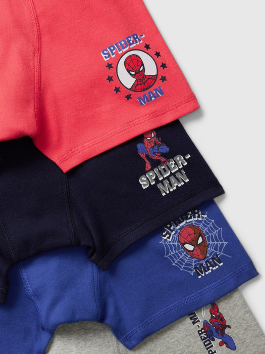 GapKids &#124 Marvel Spider-Man Organic Cotton Boxer Briefs (4-Pack)