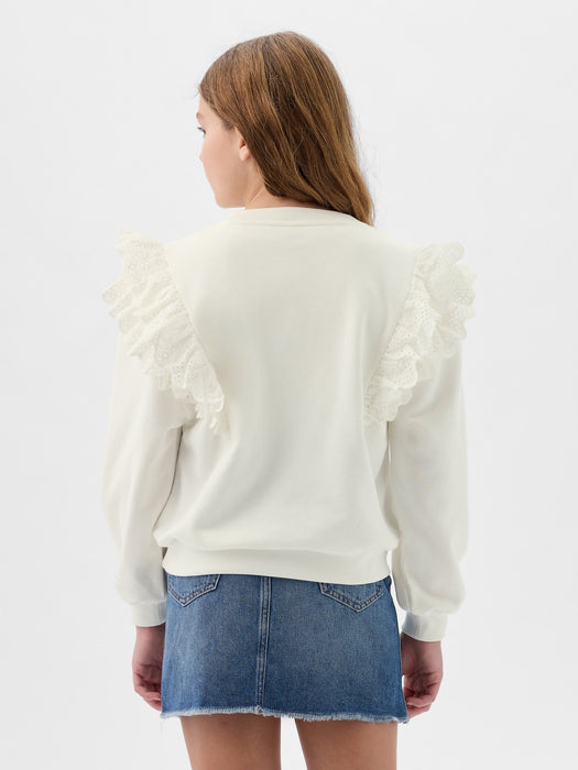 Kids Ruffle Sweatshirt