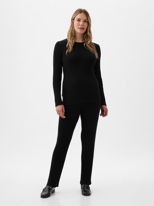 Maternity Rib Sweater Pants