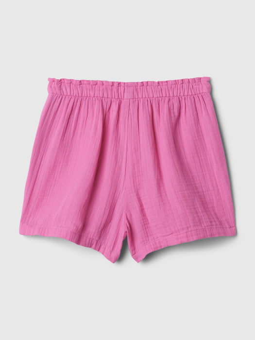 Kids Crinkle Gauze Shorts