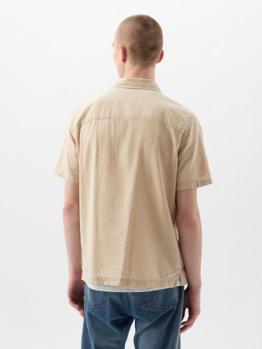 Linen-Cotton Shirt