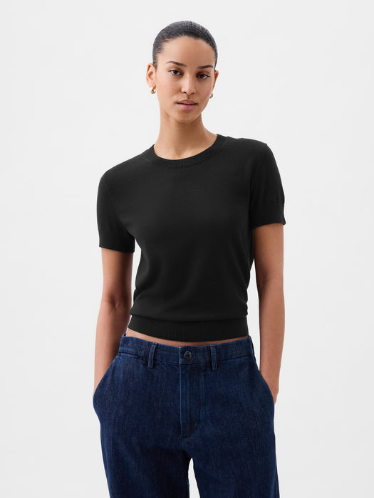 Lightweight CashSoft Cropped Sweater