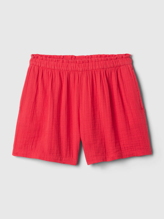 Kids Crinkle Gauze Shorts