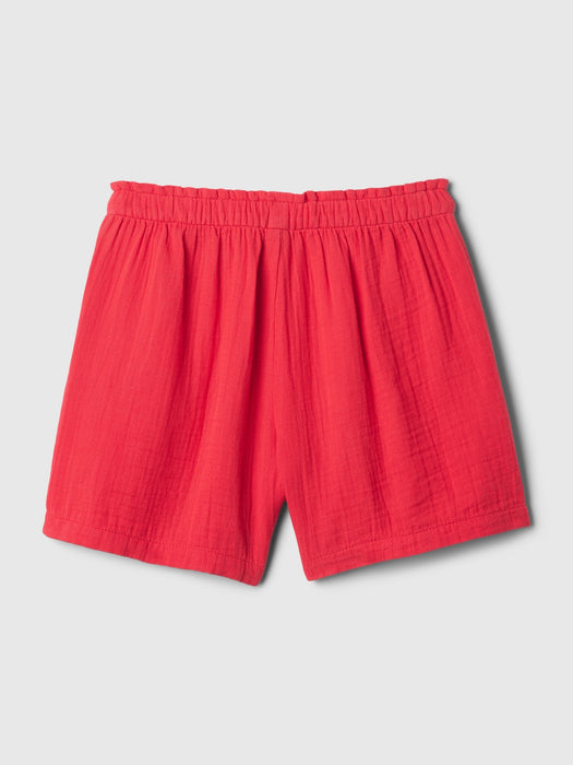 Kids Crinkle Gauze Shorts