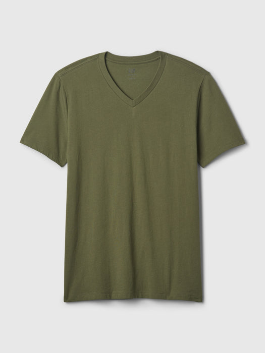 Jersey V-Neck T-Shirt