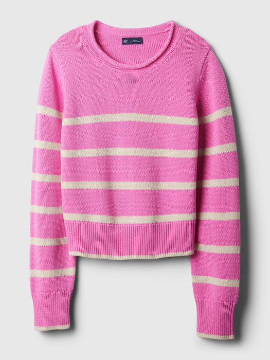 Shrunken Roll Neck Sweater