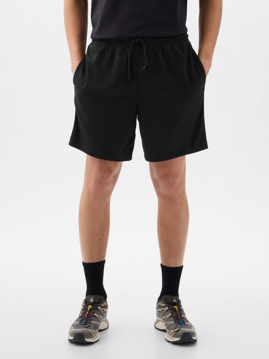 7" Mesh Shorts with E-Waist