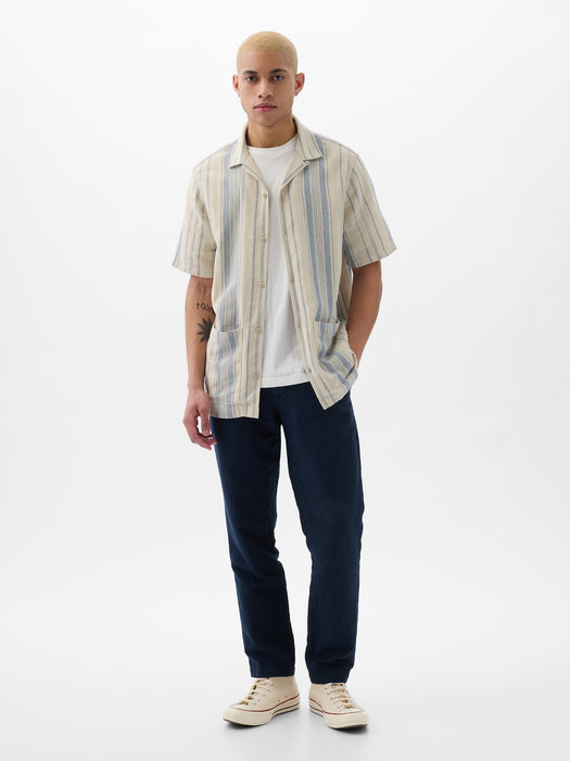 Linen-Cotton Resort Shirt