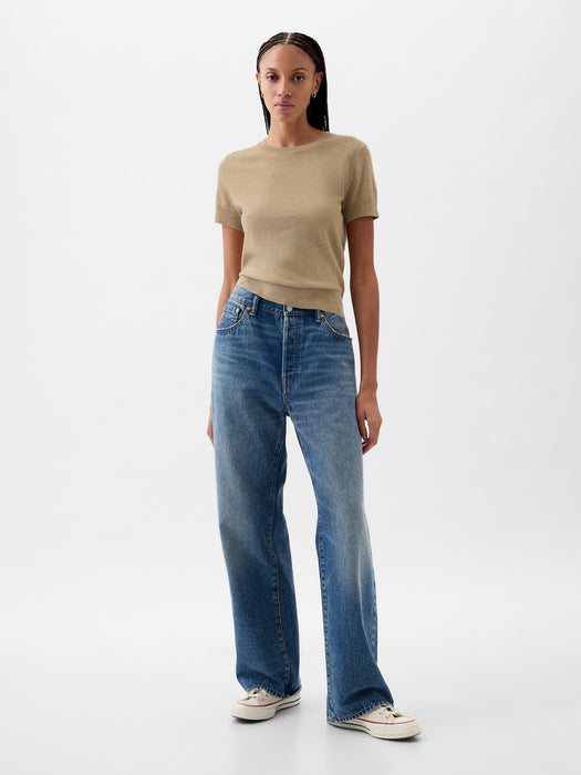 Lightweight CashSoft Cropped Sweater