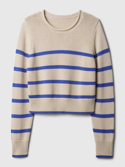 Shrunken Roll Neck Sweater