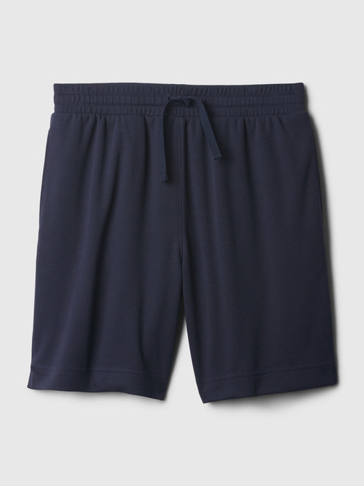 GapFit Kids Recycled Mesh Pull-On Shorts