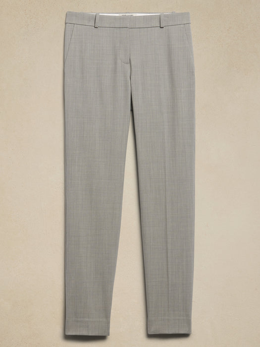 Siena Slim Italian Wool Ankle Pant