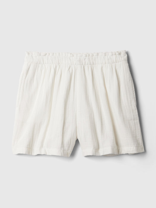 Kids Crinkle Gauze Shorts