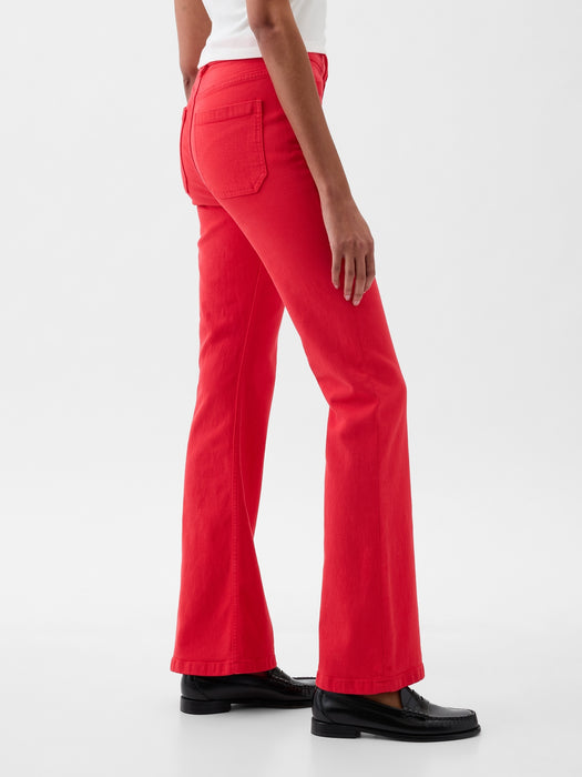 High Rise '70s Flare Jeans